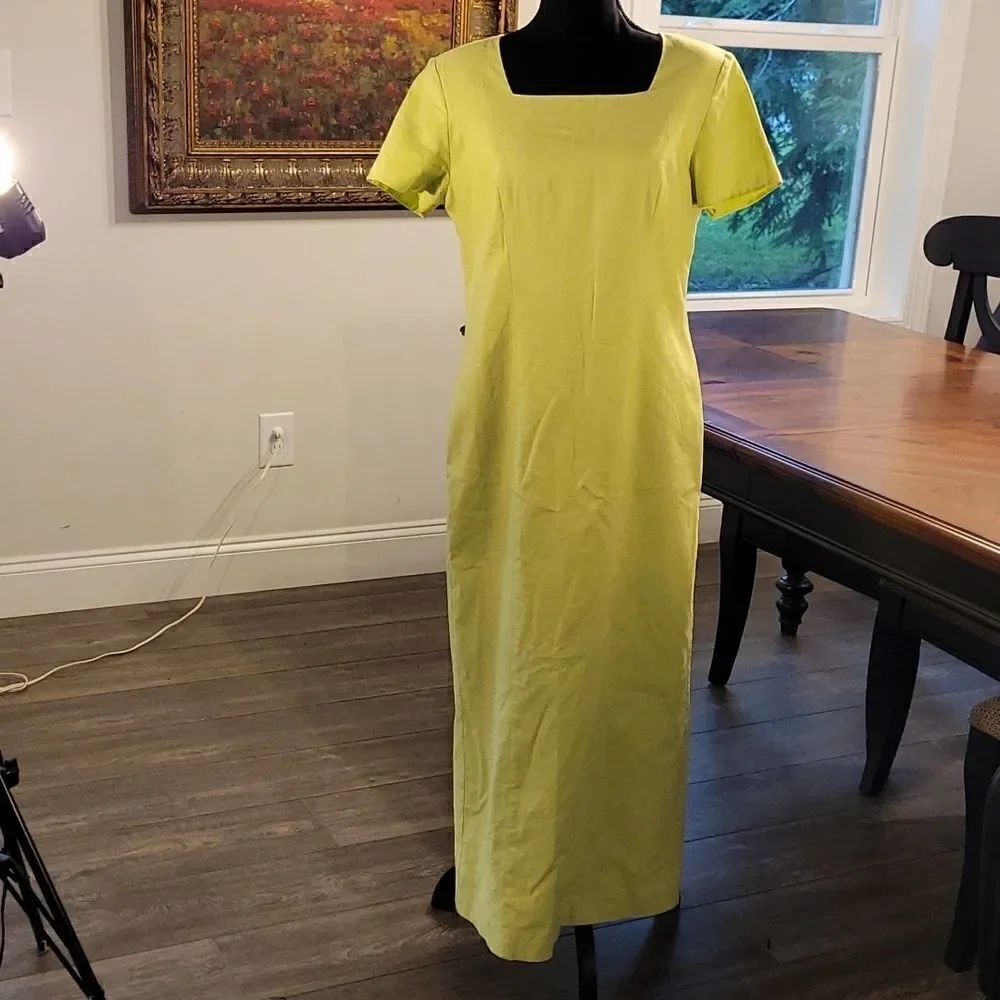 Chadwick's sz 8 short sleeved long dress